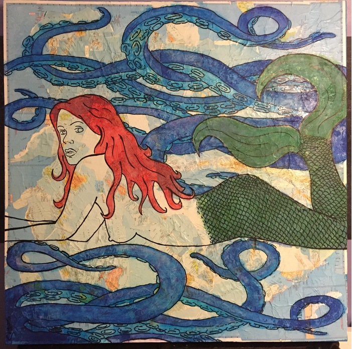A Mermaid Among the Tentacles